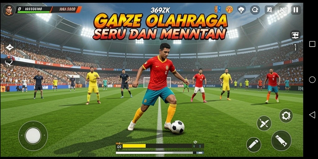 Tampilan gameplay <strong>369ZK</strong> yang menampilkan aksi seru olahraga.