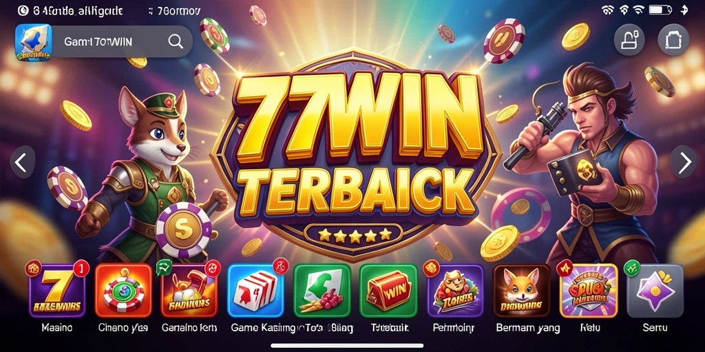 Tampilan menarik dan gameplay seru di 77WIN.