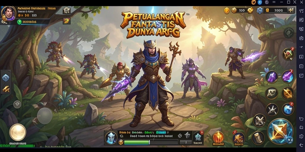 Tampilan gameplay 9SL dengan aksi pertarungan yang seru dan grafis menawan.
