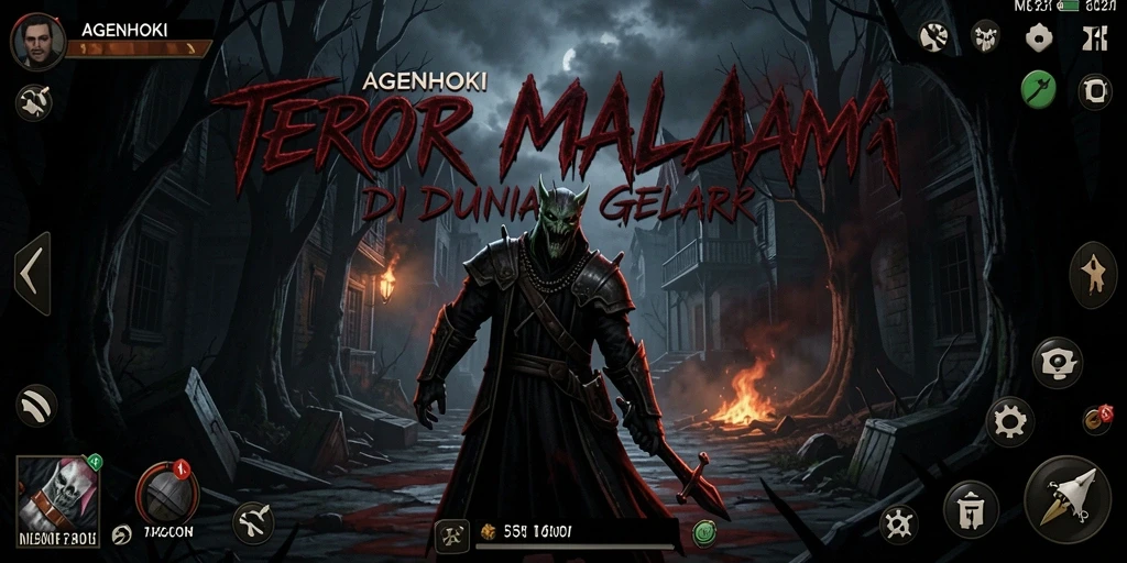 Tangkapan layar menunjukkan momen menegangkan dalam AGENHOKI.