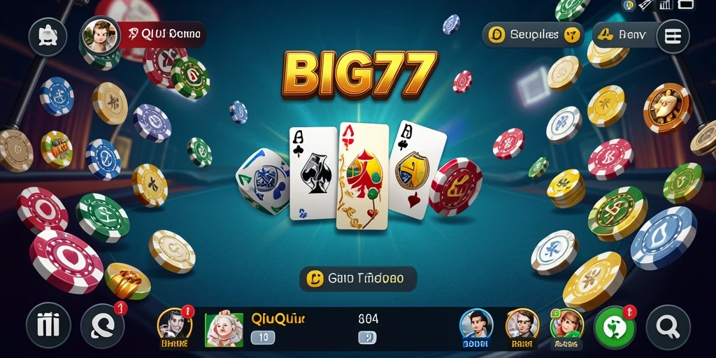 Tampilan gameplay QiuQiu yang menarik dan kompetitif.
