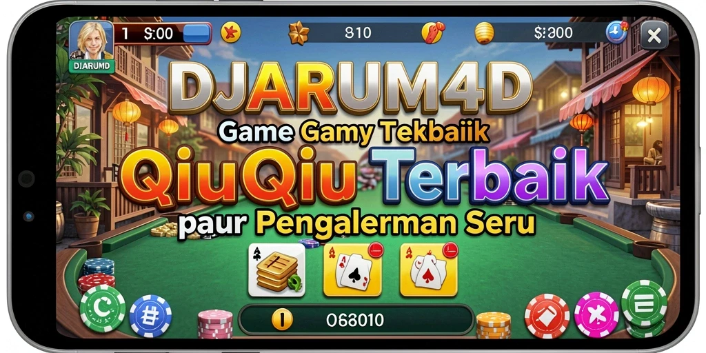 Gameplay seru DJARUM4D dalam permainan QiuQiu.