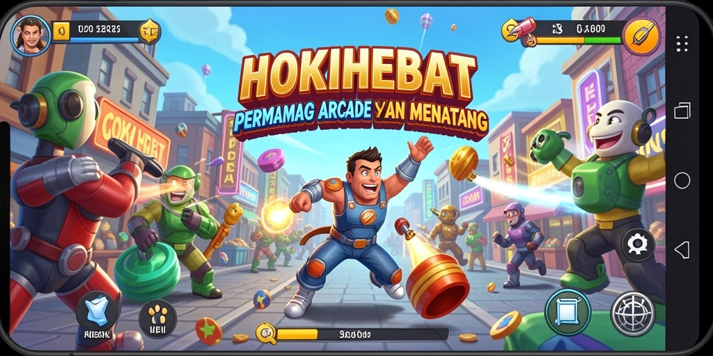 Tampilan gameplay menarik dari HOKIHEBAT yang penuh tantangan.