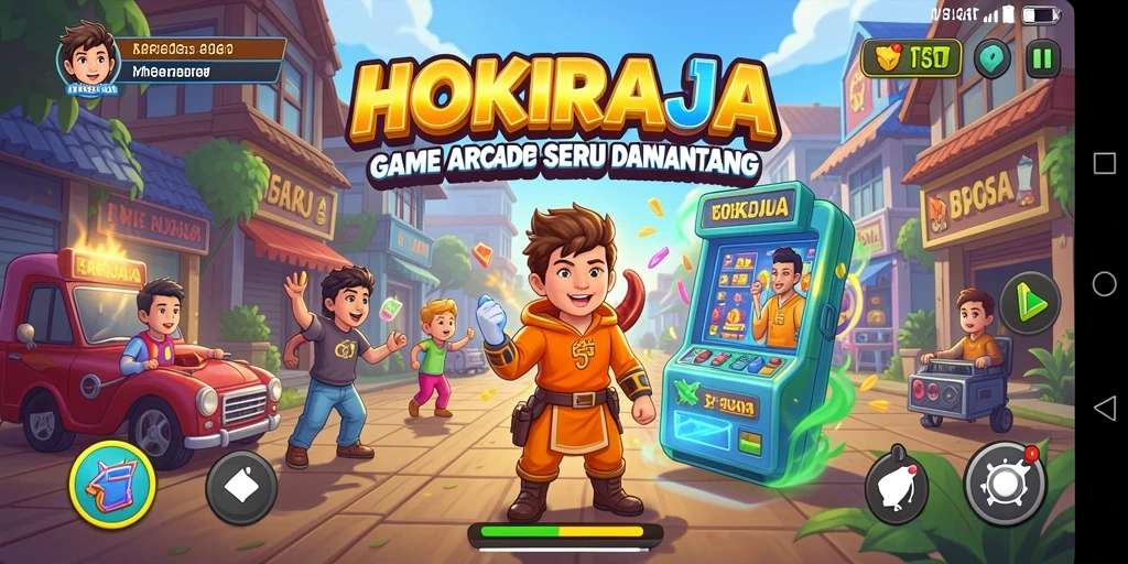 Tampilan menakjubkan dari gameplay HOKIRAJA yang seru.