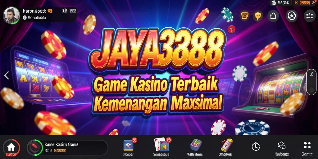 Screenshot gameplay JAYA388 menampilkan suasana kasino yang mendebarkan.