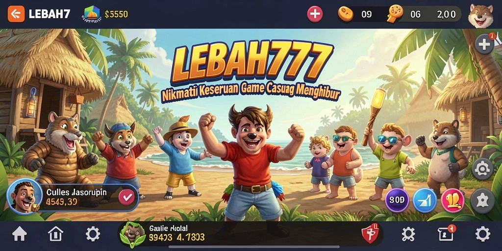 Tampilan menarik dan gameplay seru dalam LEBAH777.
