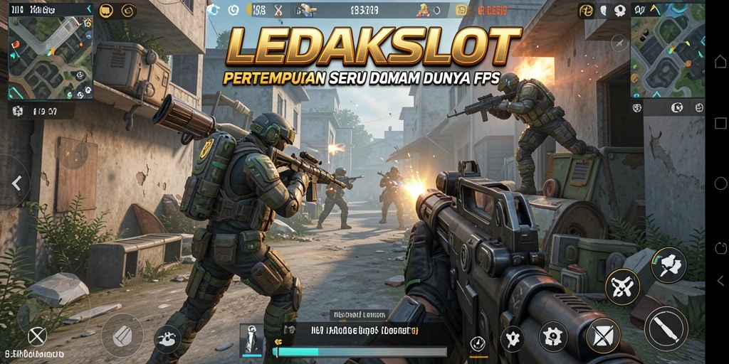 Tampilan mendebarkan dari gameplay <strong>LEDAKSLOT</strong> di tengah aksi pertempuran.