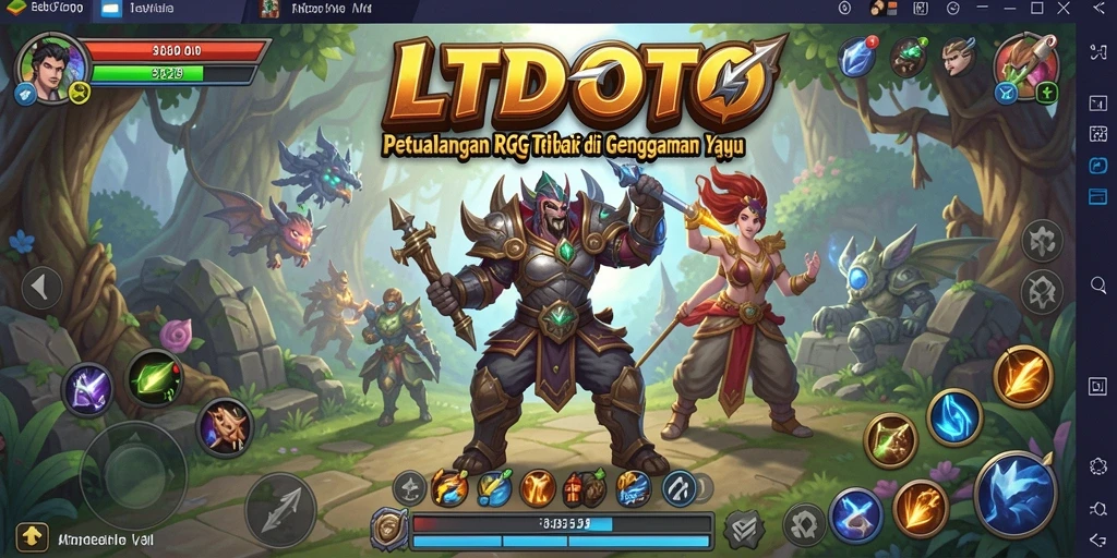 Tampilan gameplay LTDTOTO yang menakjubkan dan mengasyikkan.