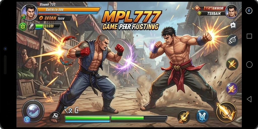 Screenshot gameplay MPL777 menampilkan aksi pertarungan yang mendebarkan.