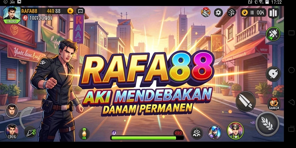 Tangkapan layar RAFA88 menunjukkan aksi mendebarkan di tengah pertempuran.