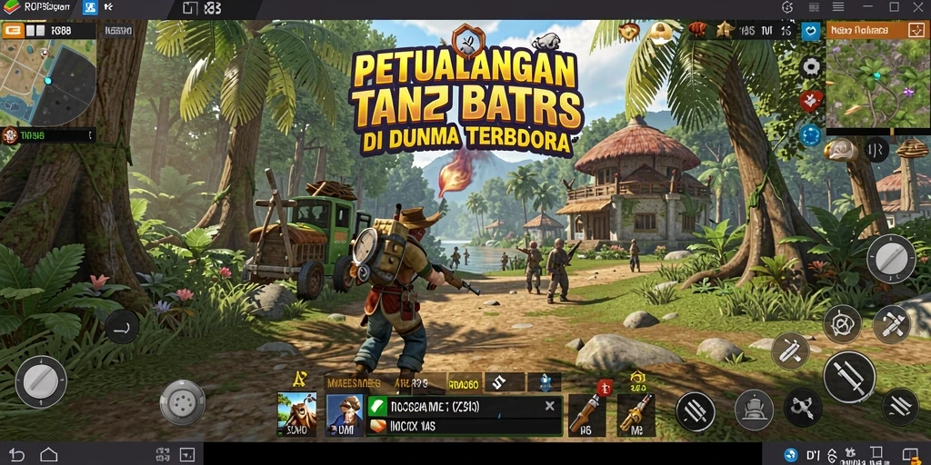 Tampilan gameplay RDI88 yang menakjubkan dan mendalam di dunia terbuka.