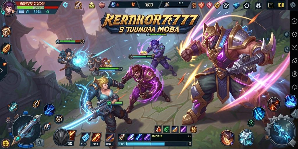 Gameplay seru dalam REKOR777 dengan pertarungan strategis.